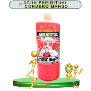 AGUA ESPIRITUAL CORDERO MANSO EN ZENSARA