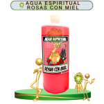 AGUA ESPIRITUAL ROSA CON MIEL EN ZENSARA