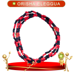 COLLAR ORISHA ELEGGUA DE CHAQUIRÓN EN ZENSARA