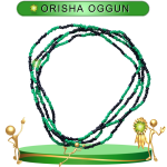 COLLAR ORISHA OGGUN DE CHAQUIRA EN ZENSARA