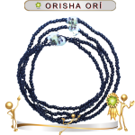 COLLAR ORISHA ORI CON CAMINO DE MUERTO EN ZENSARA