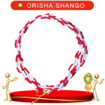 COLLAR ORISHA SHANGO DE CHAQUIRA EN ZENSARA