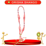 MAZO PARA COCHE ORISHA SHANGO SANTO EN ZENSARA