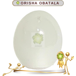 HUEVO ORISHA OBATALA GRANDE EN ZENSARA