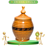 ICOFA ORISHA ORULA BARNIZADO EN ZENSARA