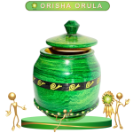 ICOFA ORISHA ORULA DE VERDE EN ZENSARA