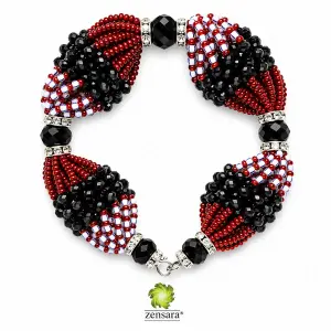 PULSERA ORISHA SAN LÁZARO DE 18 HILOS EN ZENSARA