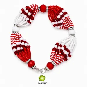 PULSERA ORISHA SHANGO DE 18 HILOS EN ZENSARA