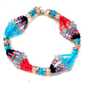 PULSERA ORISHA MADRE AGUA SANTO DE 6 HILOS EN ZENSARA