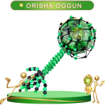 MARACA ORISHA OGGUN DE RED EN ZENSARA