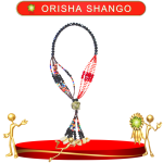 MAZO PARA MOTO ORISHA SHANGO CON CAMINO DE MUERTO EN ZENSARA