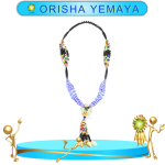 MAZO PARA COCHE ORISHA YEMAYA CON CAMINO DE MUERTO EN ZENSARA