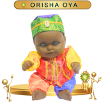 MUÑECO TOBY ORISHA OYA DE GALA EN ZENSARA