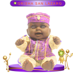 MUÑECO TOBY ORISHA SAN LAZARO DE GALA EN ZENSARA