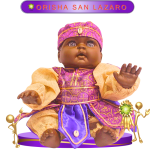 MUÑECO GATEADOR ORISHA SAN LAZARO DE GALA EN ZENSARA