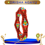 PULSERA ORISHA AGAYU PANZA DE VIBORA EN ZENSARA