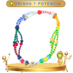 PULSERA ORISHA 7 POTENCIAS DE 3 HILOS EN ZENSARA