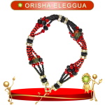 PULSERA ORISHA ELEGGUA DE 6 HILOS EN ZENSARA