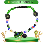 PULSERA ORISHA OGGUN CON CAMINO DE MUERTO EN ZENSARA