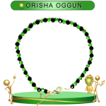 PULSERA ORISHA OGGUN DE CRISTAL EN ZENSARA
