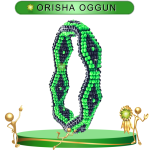 PULSERA EXCLUSIVA ORISHA OGGUN PANZA DE VÍBORA EN ZENSARA