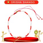 PULSERA ORISHA SHANGO DE CHAQUIRA AJUSTABLE EN ZENSARA