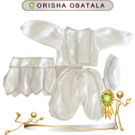 ROPA MUÑECO GATEADOR ORISHA OBATALA EN ZENSARA
