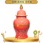 TIBÓN ORISHA OYA DE PORCELANA IMPORTADA EN ZENSARA