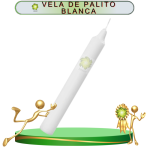 VELA DE PALITO BLANCO DE 20 PIEZAS EN ZENSARA