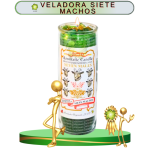 VELADORA SIETE MACHOS EN ZENSARA